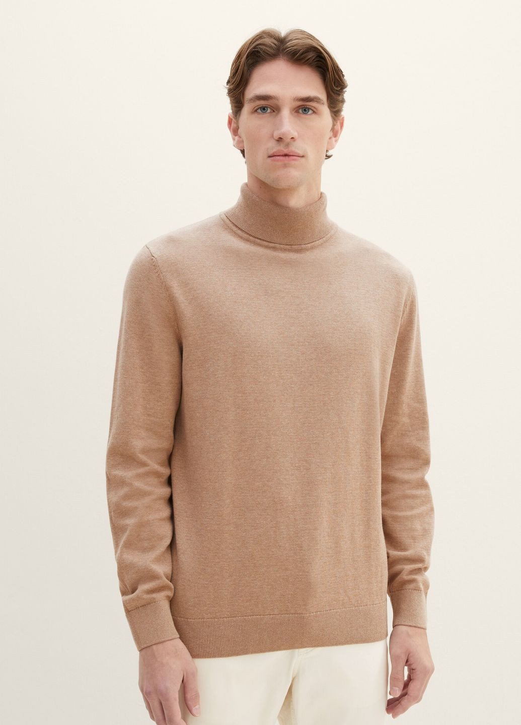 Коричневий демісезонний светр Tom Tailor