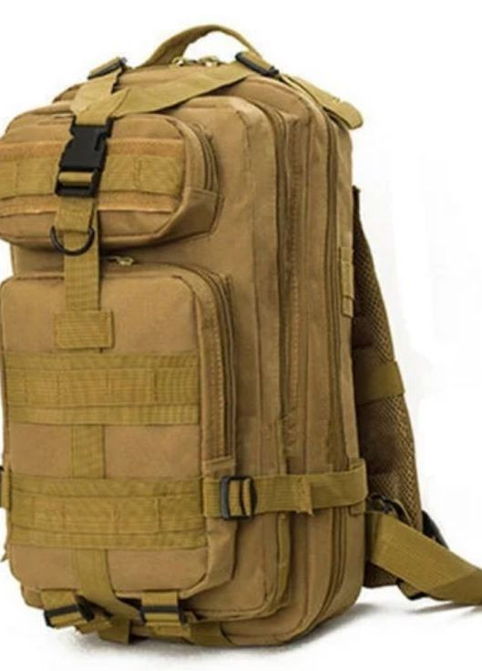 Тактичний штурмовий військовий рюкзак Armour Tactical М25 Oxford 600D (з системою MOLLE) 20-25 літрів Койот No Brand m25 (267729123)