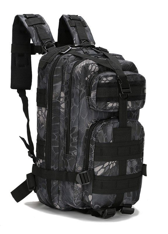 Тактический штурмовой военный рюкзак Armour Tactical М25 Oxford 600D (с системой MOLLE) 20-25 литров Черный Криптек No Brand m25 (267729164)
