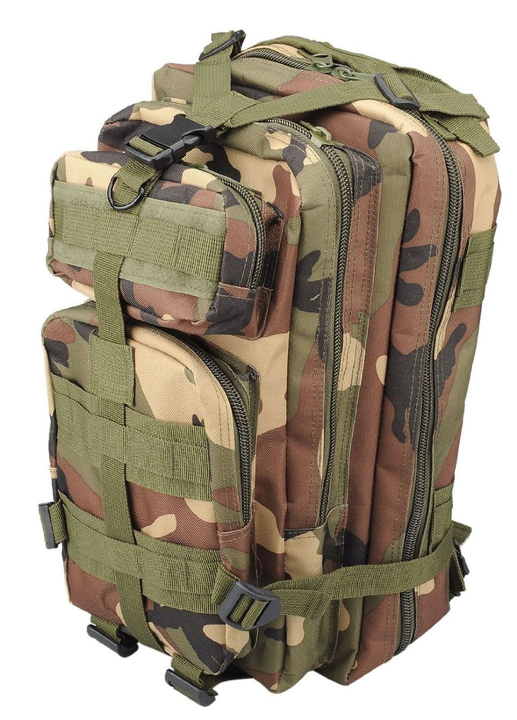 Тактический штурмовой военный рюкзак Armour Tactical М25 Oxford 600D (с системой MOLLE) 20-25 литров Лесной камуфляж No Brand m25 (267729109)