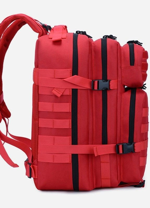 Тактичний рюкзак Armour Tactical Oxford 900D (з системою MOLLE) 45 л Червоний No Brand b1145 (267729096)