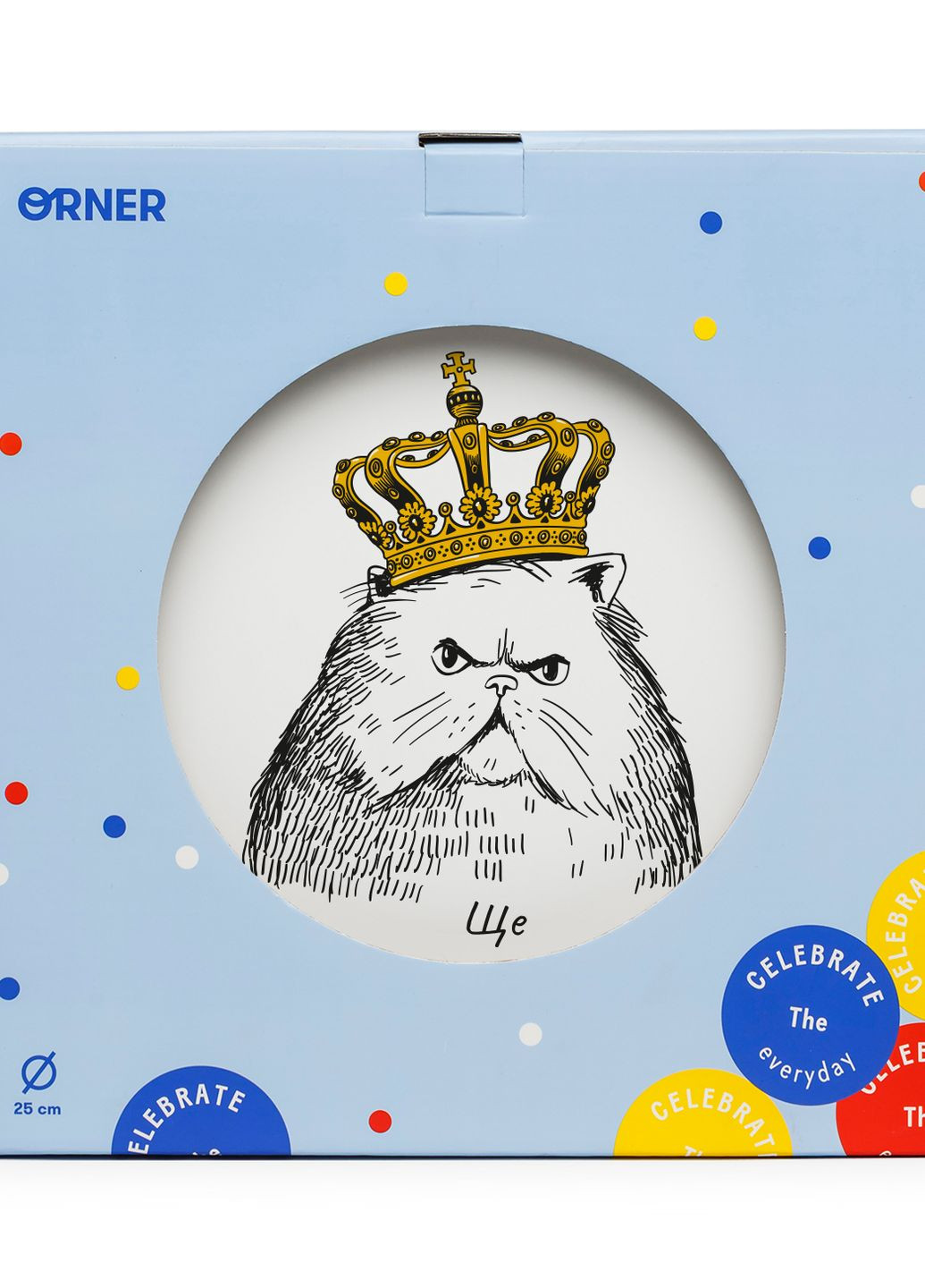 Тарілка "Кіт в короні" (UA) Orner (267727500)
