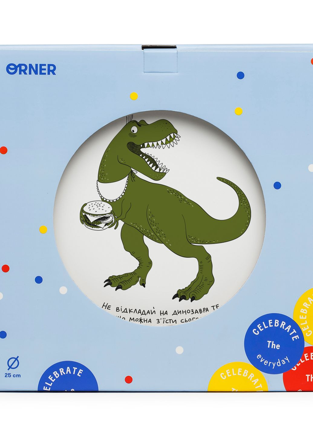 Тарелка "Динозавр" Orner (267727481)