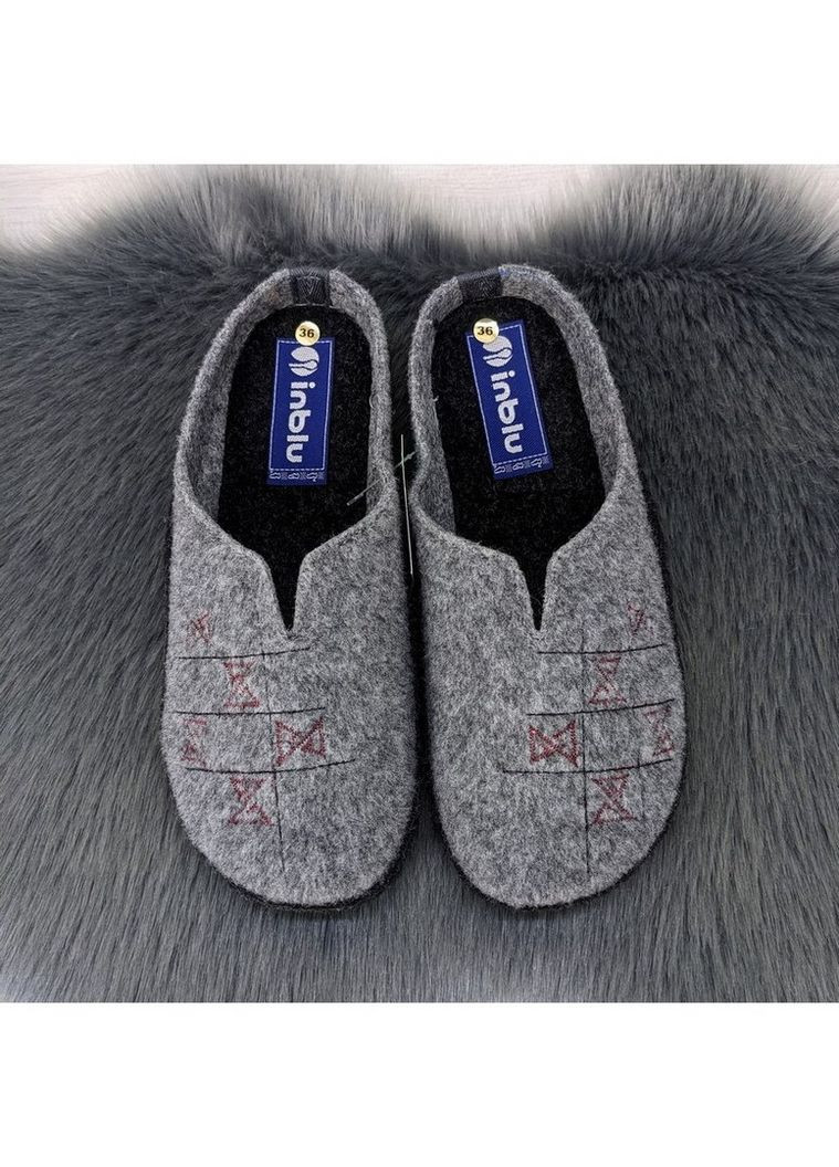 Тапочки жіночі кімнатні фетрові для ламінату Inblu (267729540)