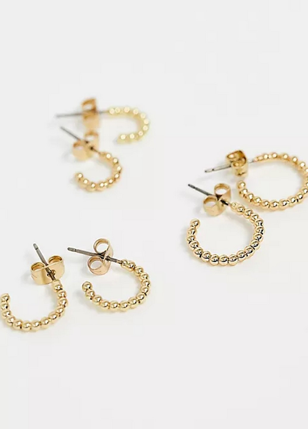 Комплект из 3 пар сережек Pieces (267810255)