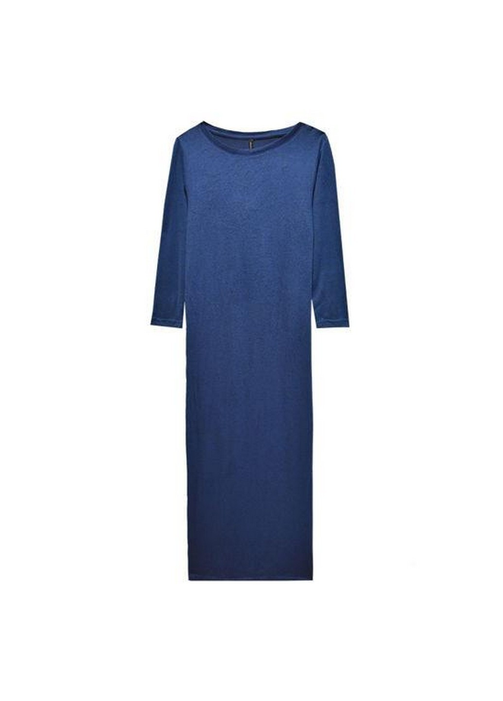 Темно-синее кэжуал платье Stradivarius меланжевое