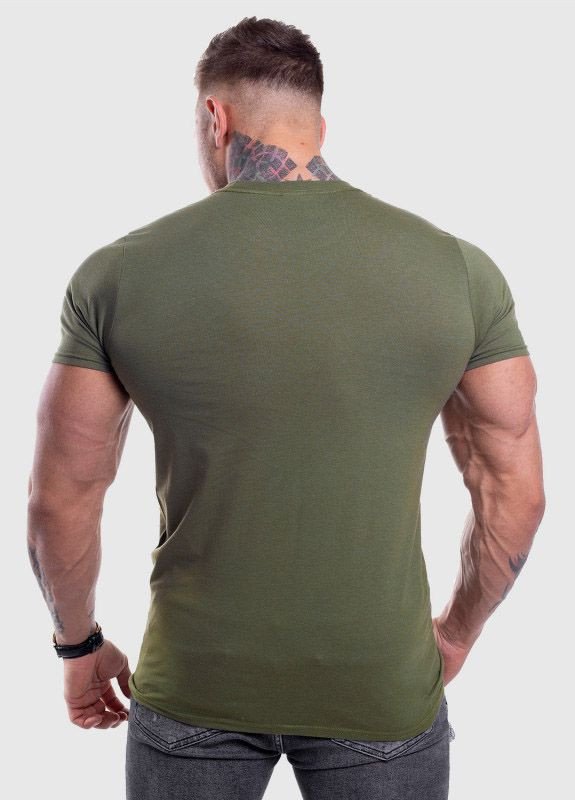Зеленая мужская футболка BUTZ