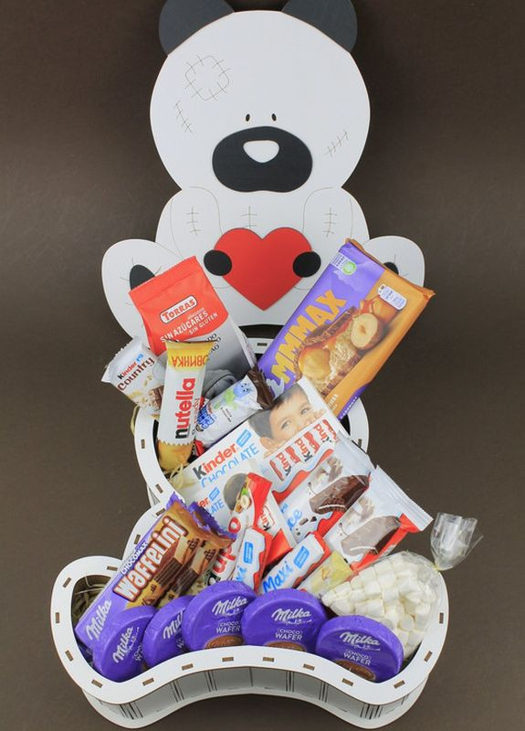 Подарочный набор Sweet Bear, подарок на день рождения, жене, девушке, подруге, сестре, маме, дочке (8-0343) Кукумбер (267820003)