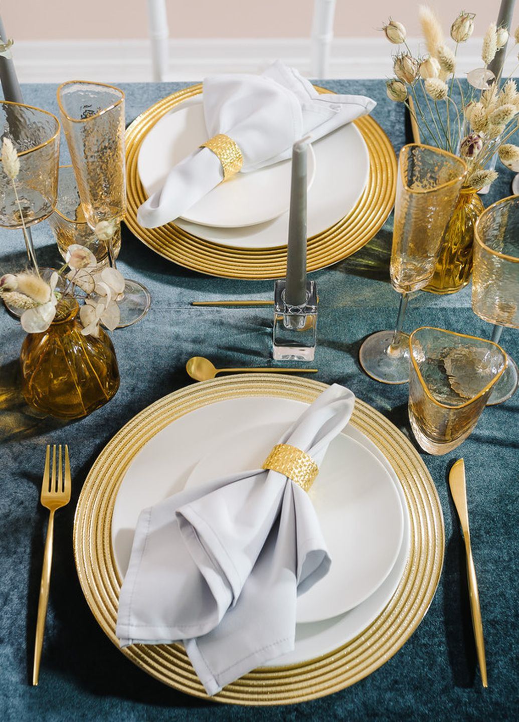 Набор столовых приборов золотого цвета из нержавеющей стали для дома и ресторана REMY-DECOR porto (267897093)