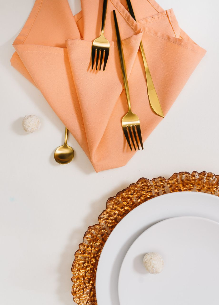 Набор столовых приборов с палочками для еды на 2 персоны золото цвета из нержавеющей стали REMY-DECOR Porto (267897085)