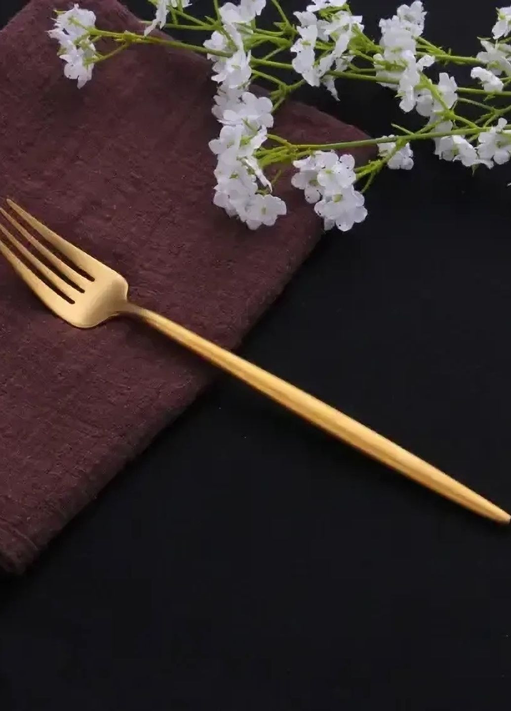 Вилка столовая золотая для кафе, ресторанов, гостиниц REMY-DECOR (267897090)