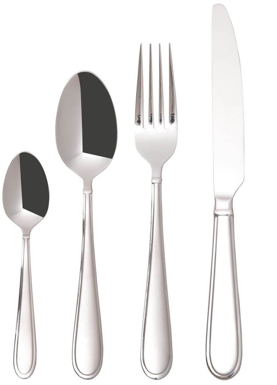 Набір столових приборів MAXWELL&WILLIAMS срібного кольору з нержавійки 16 предметів для ресторанів кафе будинку REMY-DECOR (267897150)