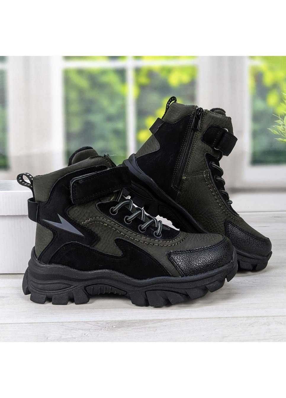 Черевики дитячі зимові для хлопчика спортивного типу Lilin (267895161)