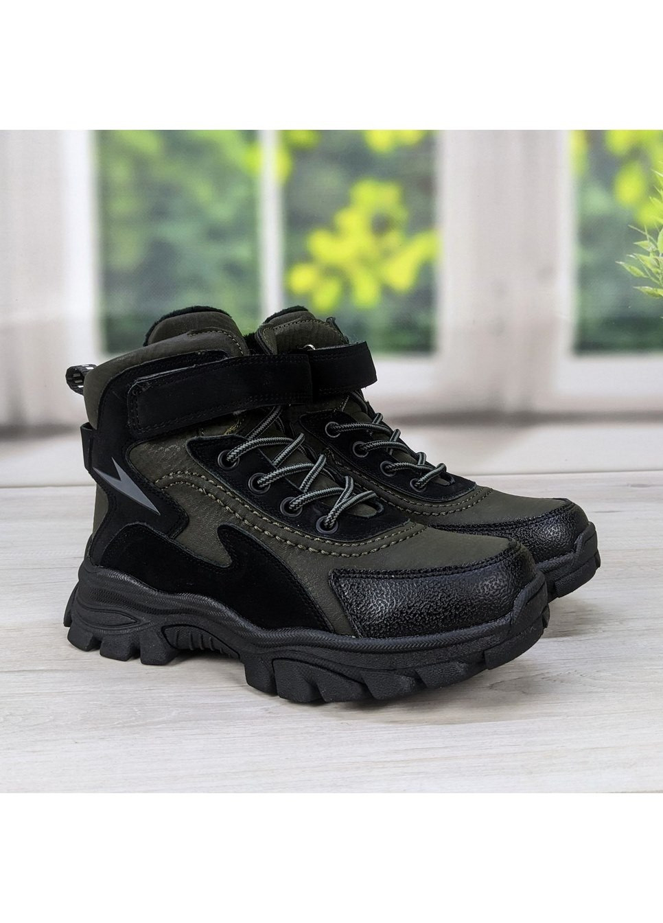 Черевики дитячі зимові для хлопчика спортивного типу Lilin (267895161)