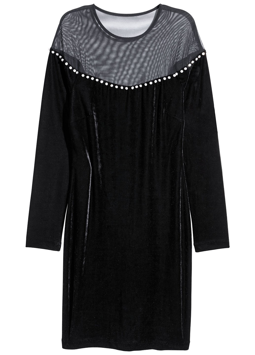 Чорна коктейльна сукня H&M