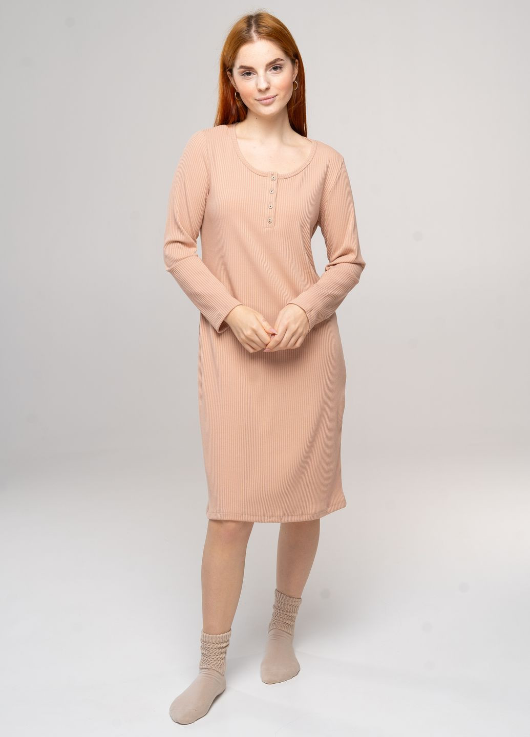 Нічна сорочка "лапша" Роза (267914249)