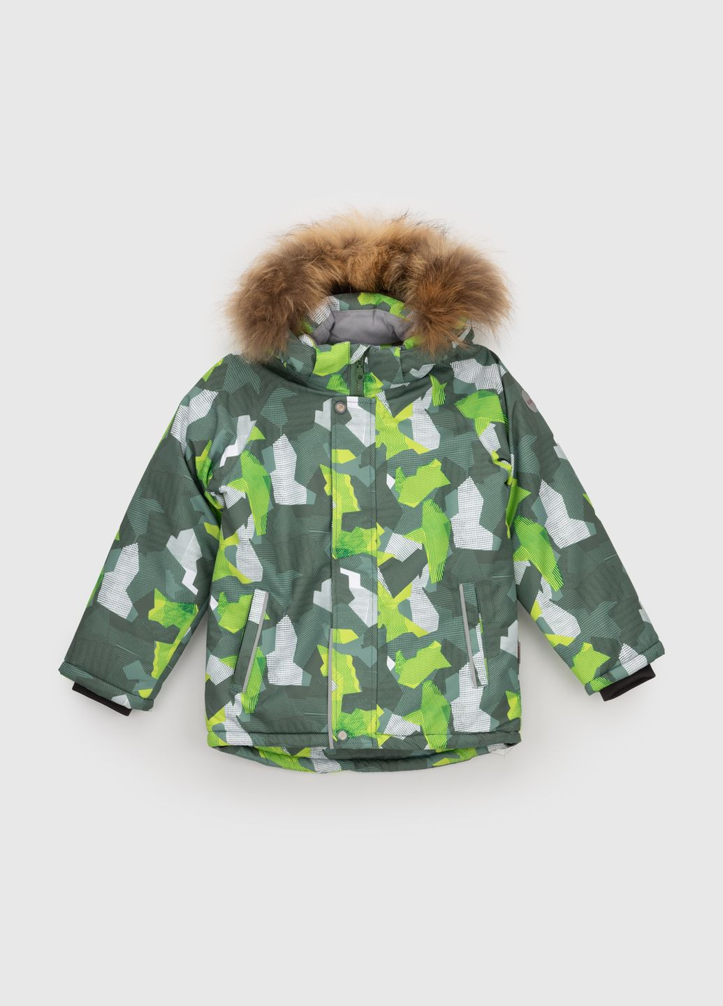 Зелена зимня куртка Snowgenius