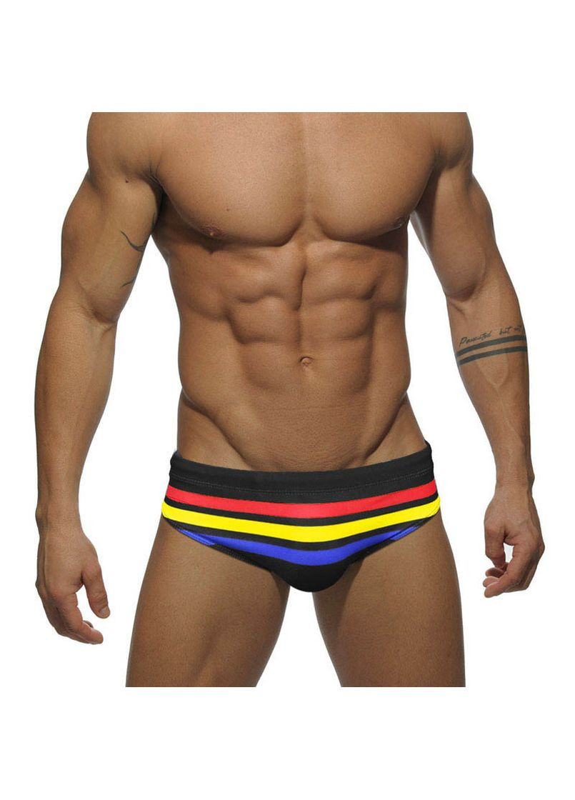 Мужские черные пляжные мужские плавки UXH