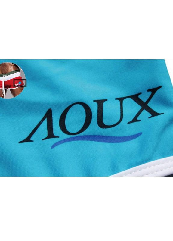 Мужские голубые пляжные мужские плавки AQUX