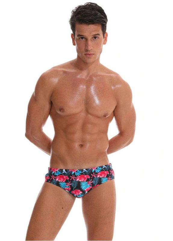 Мужские черные пляжные мужские плавки Escatch