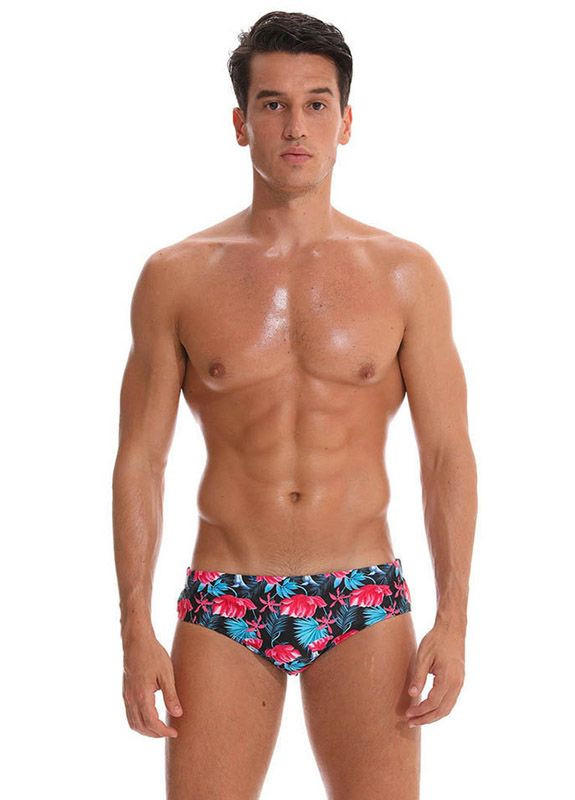 Мужские черные пляжные мужские плавки Escatch