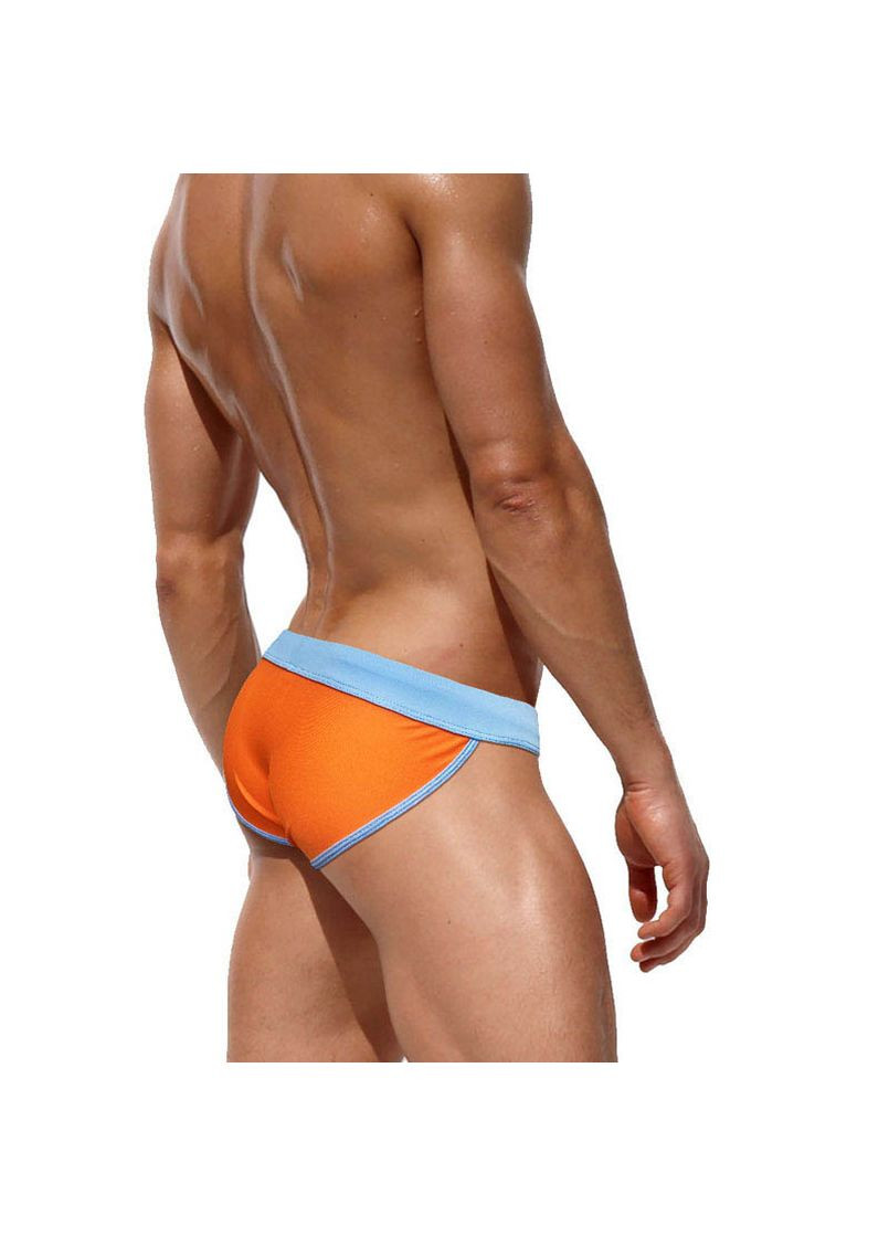 Мужские оранжевые пляжные мужские плавки UXH