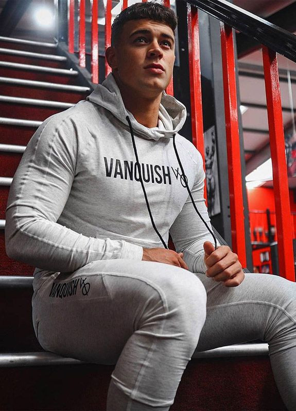Серый демисезонный серый спортивный костюм VQH