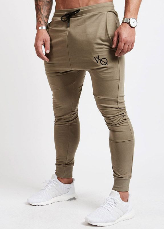 Коричневый демисезонный модный спортивный костюм VQH