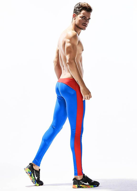 Синие демисезонные мужские спортивные штаны Tauwell