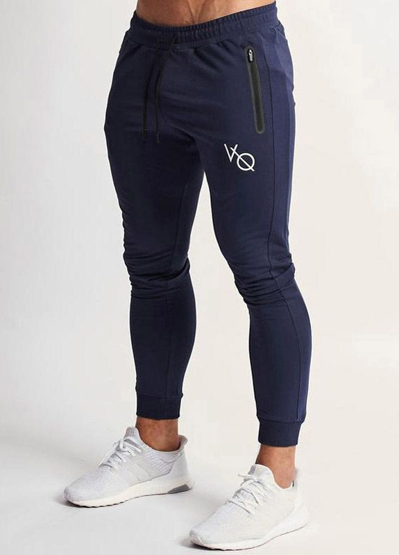 Синие демисезонные брюки VQH