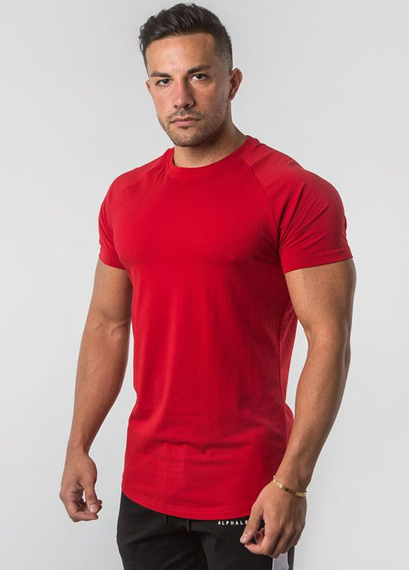 Червона футболка чоловічі Alpha