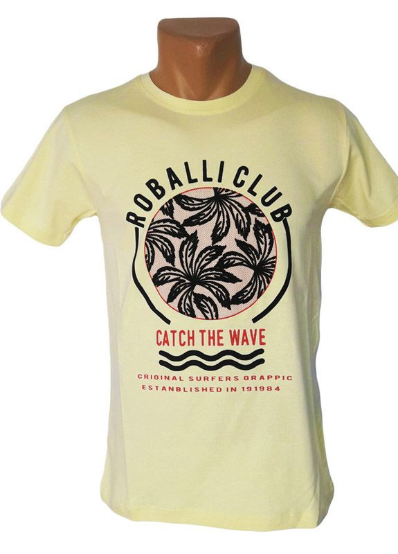 Жовта футболка чоловічі Sport Line