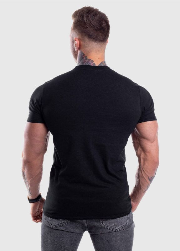 Черная винтажная футболка BUTZ