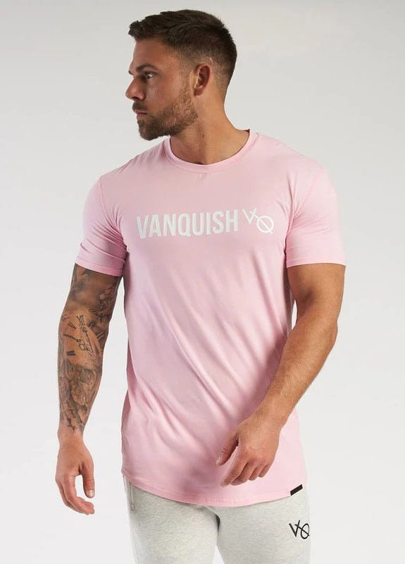Розовая розовая футболка VQH