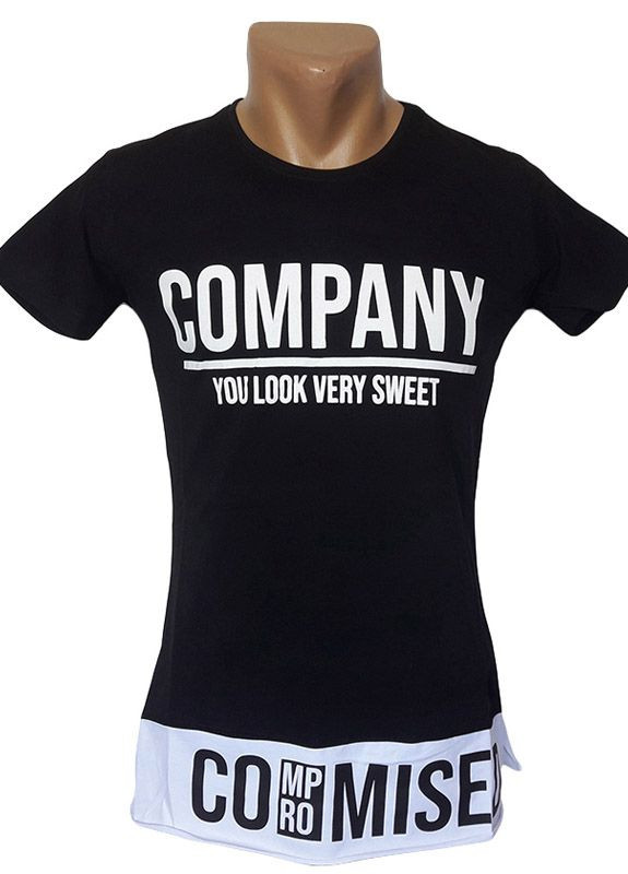 Чорна футболка чоловічі Virage