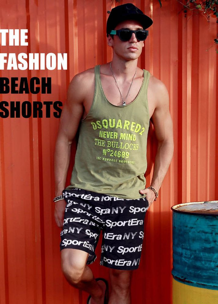 Стильные мужские бермуды Qike (267956956)