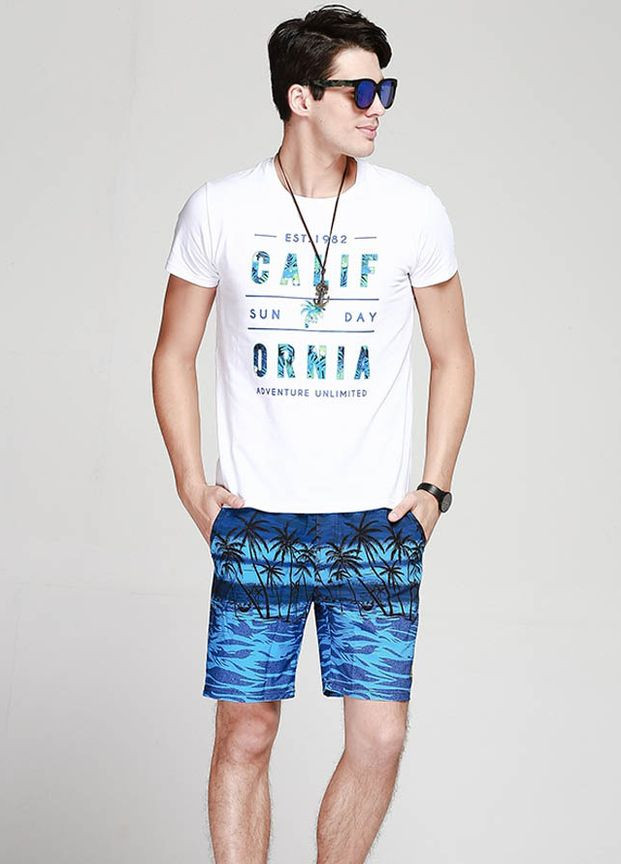 Мужские обтягивающие шорты Qike (267956771)