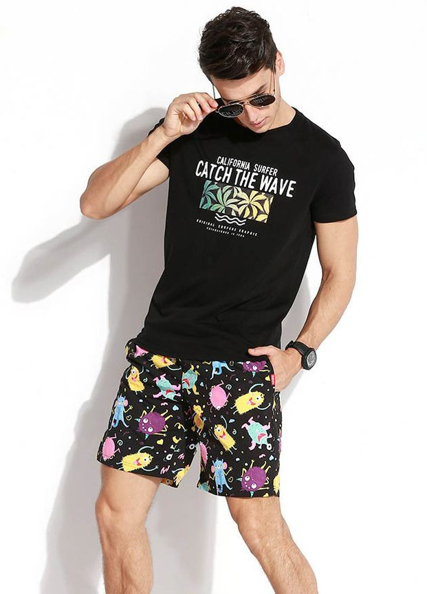 Модные шорты для парней подростков Qike (267956955)