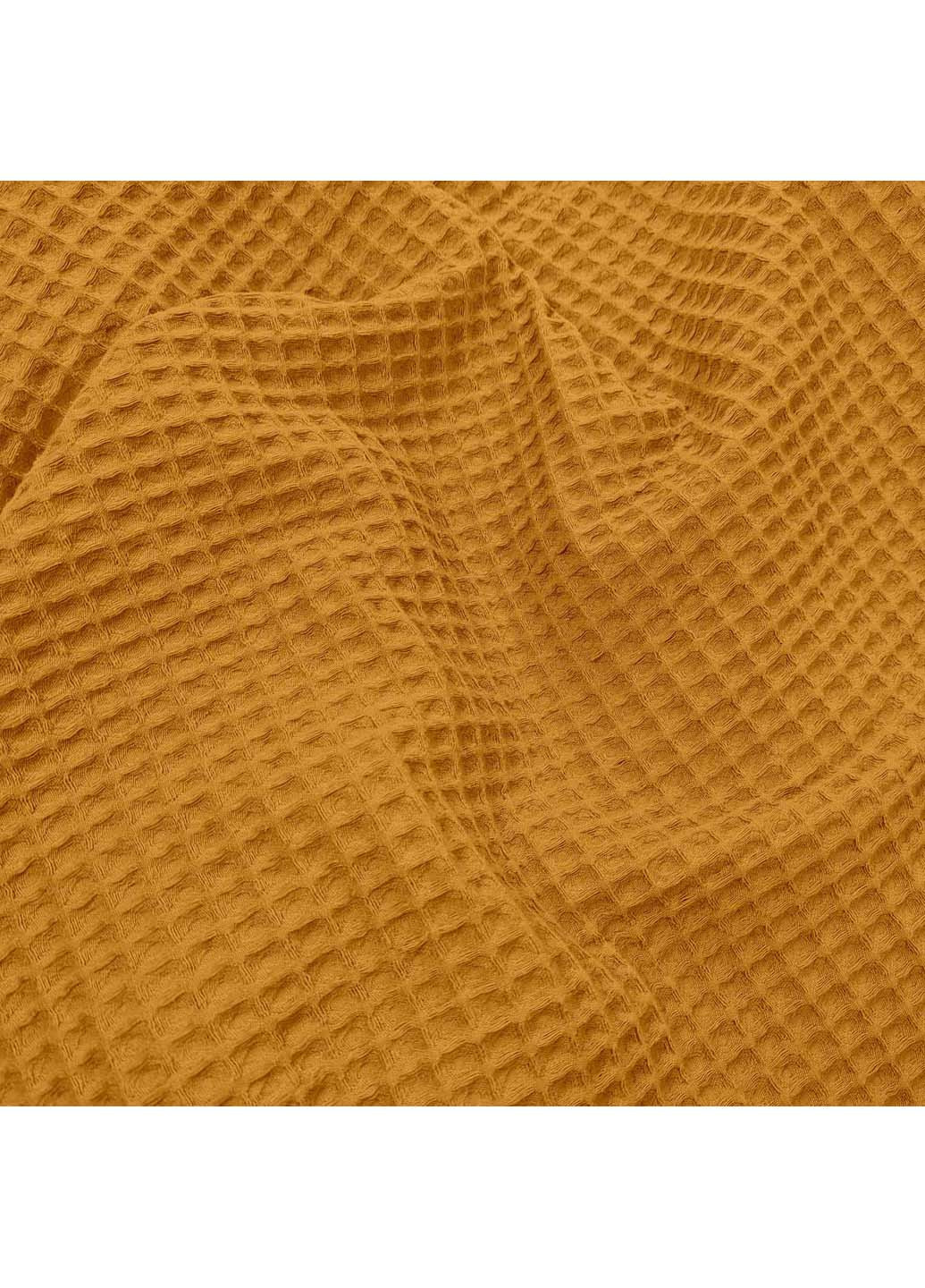 Cosas полотенце greek waffle 115x150 см золотой производство -