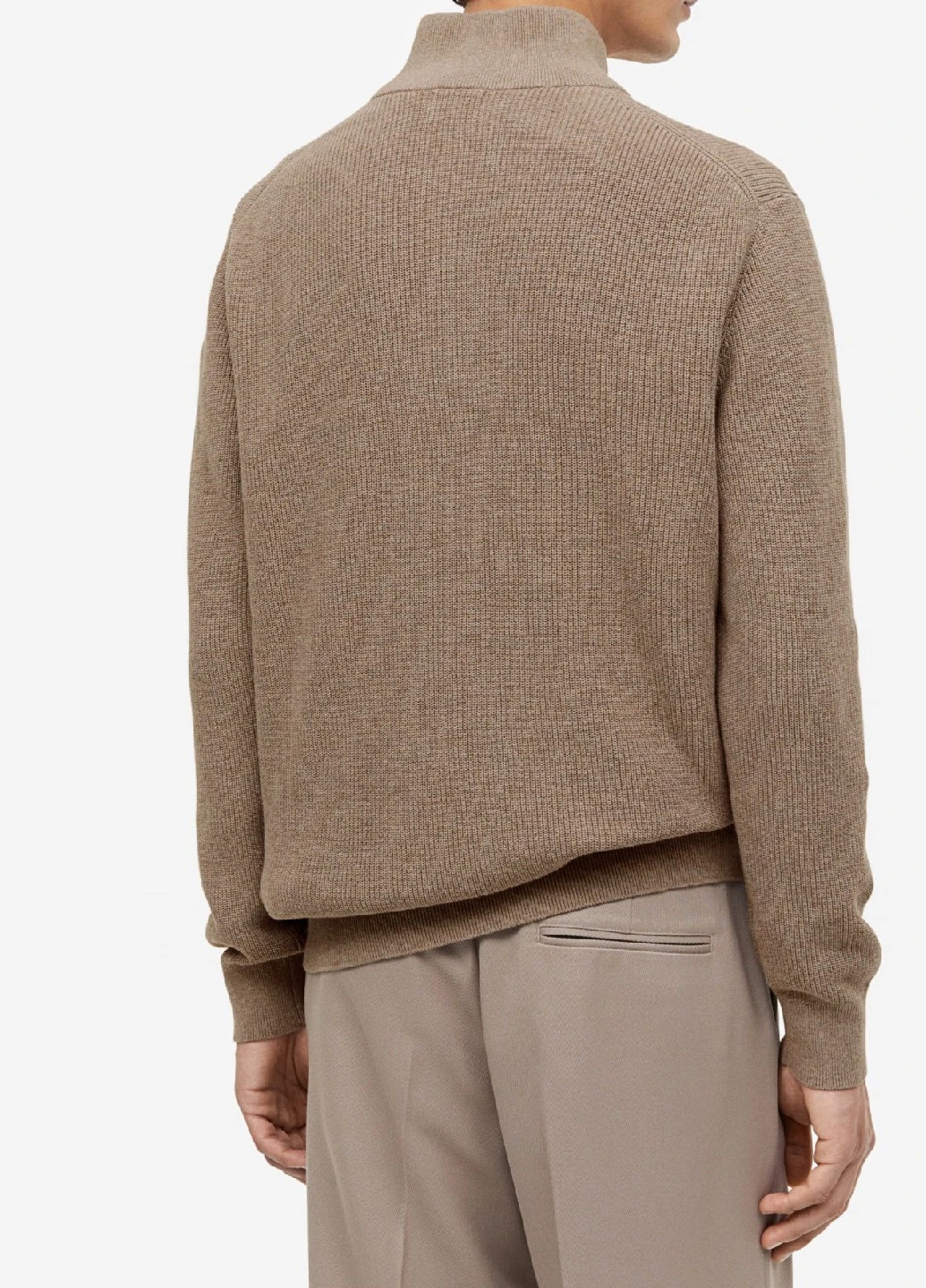 Темно-бежевий демісезонний светр H&M