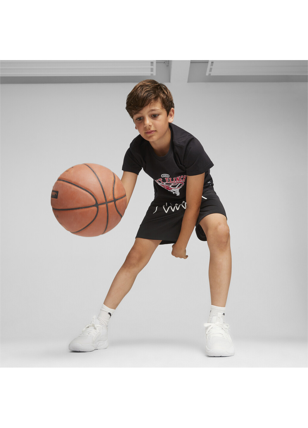 Дитяча футболка Basketball Graphic Youth Tee Puma (268024920)
