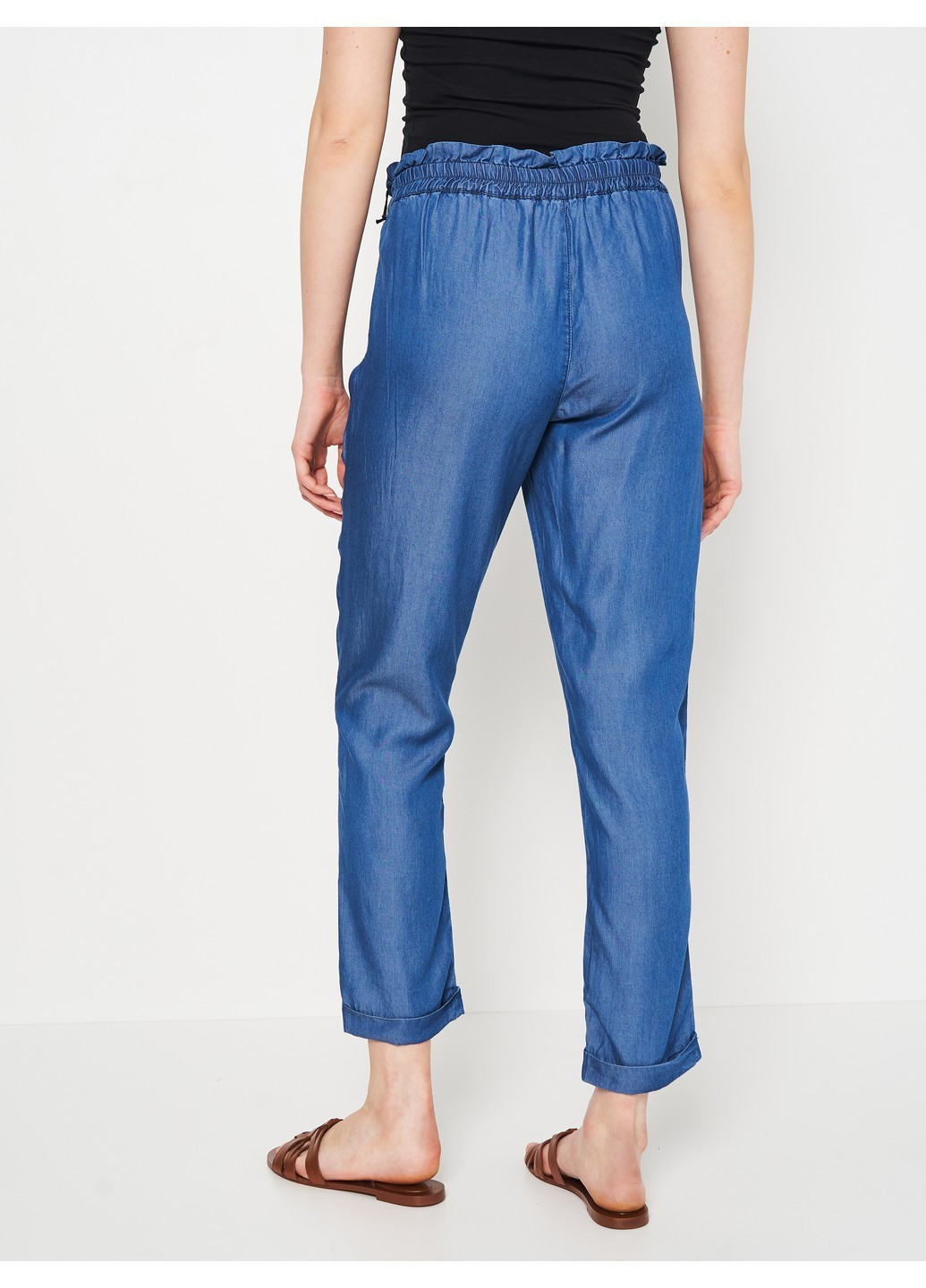 Синие кэжуал летние брюки Dex