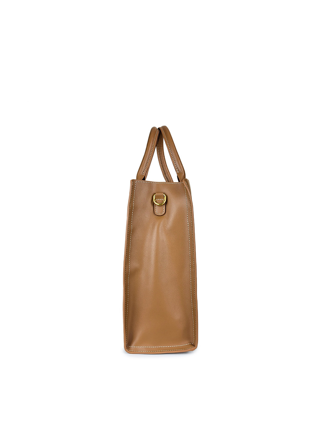 Женская кожаная коричневая сумочка большая, 9921 кор, Fashion (268120703)