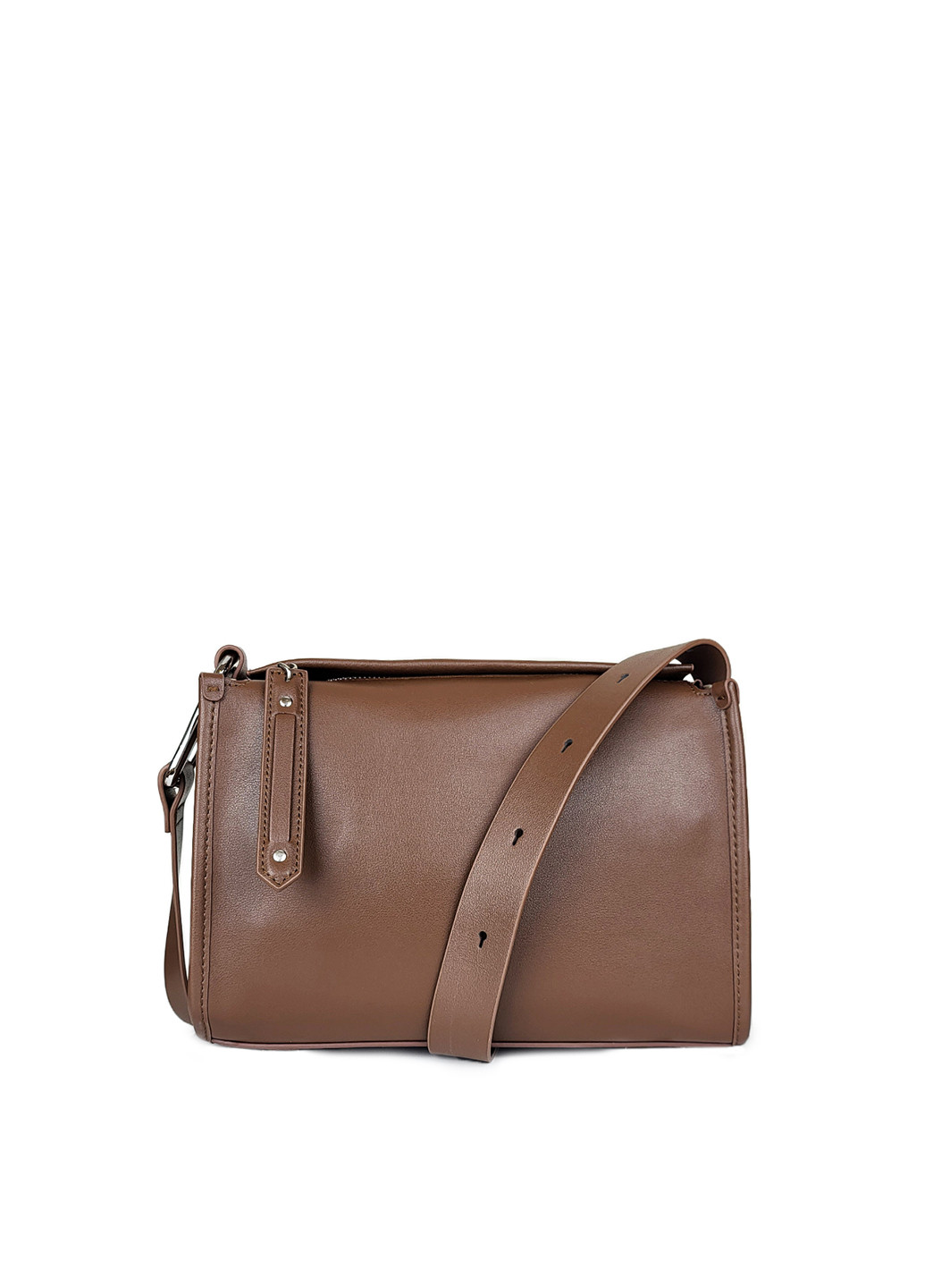 Женская сумка крос-боди коричневая кожа, ZLX-819 кор, Fashion (268120706)