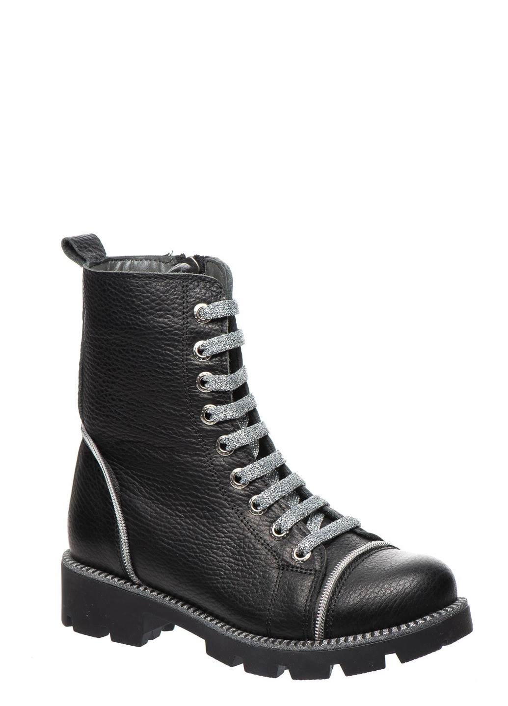 Черные осенние ботинки Theo Leo