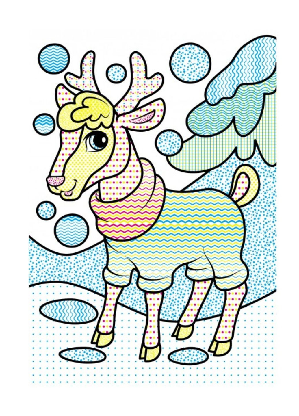 Водні розмальовки. Лисеня у зимовій казці Пегас (268048478)