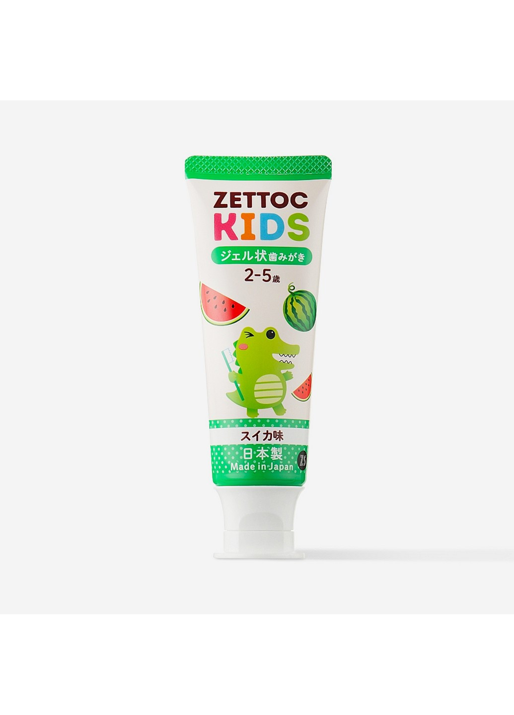 Зубна паста дитяча "Кавун" Nippon Toothpaste Kids Watermelon, 70г Zettoc (268378759)