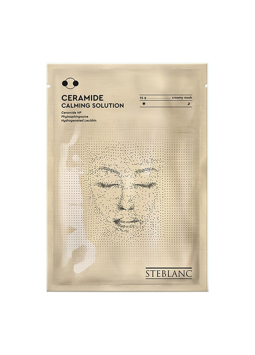 Тканева маска CERAMIDE, 25 г Steblanc (268378758)