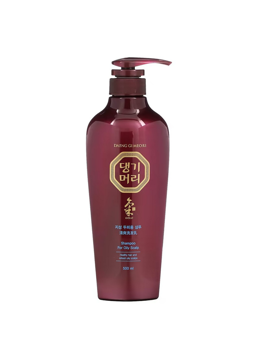 Шампунь для жирных волос shampoo for oily scalp, 500 мл Daeng Gi Meo Ri (268378751)