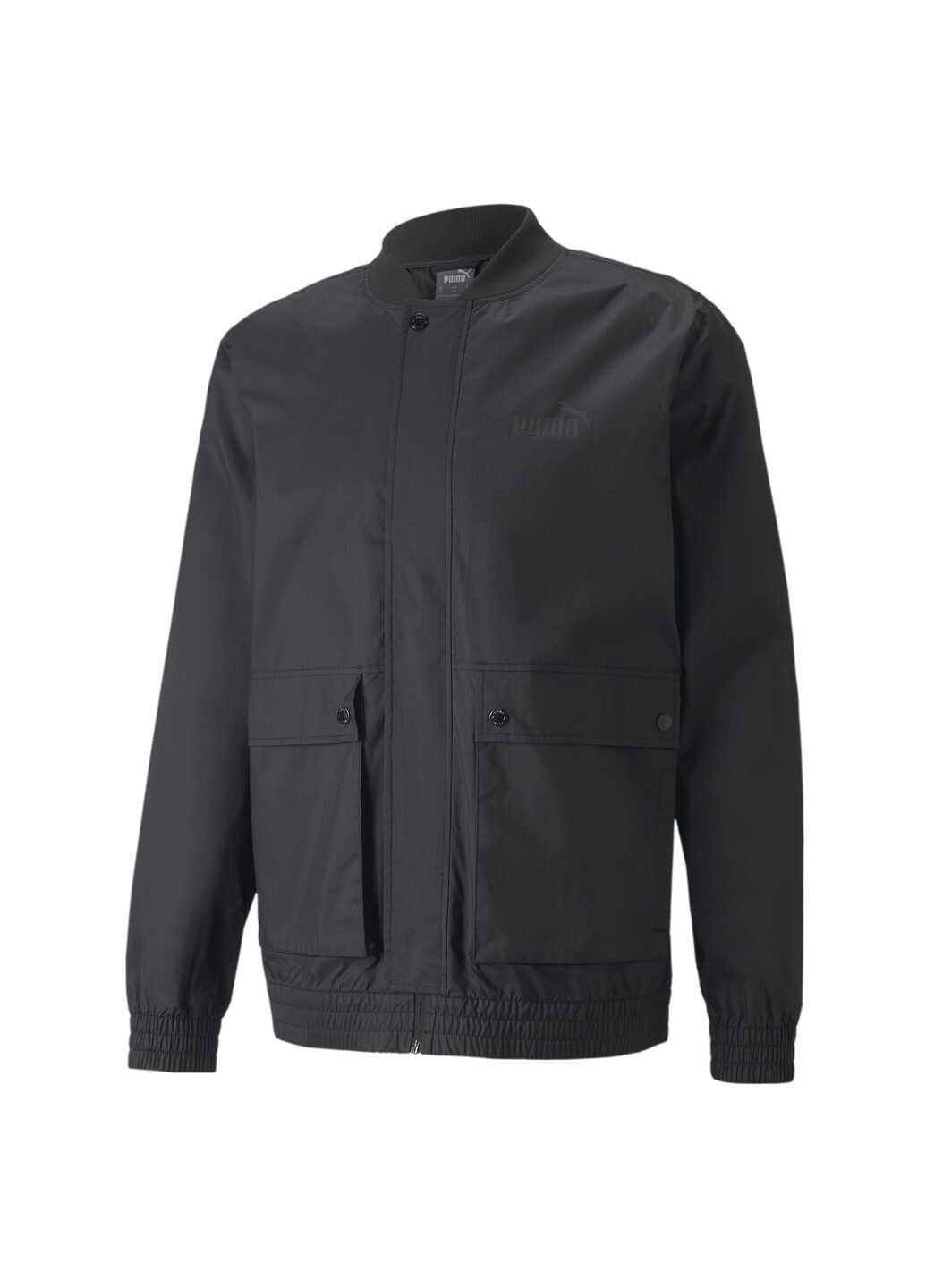 Черная демисезонная куртка men's bomber jacket Puma